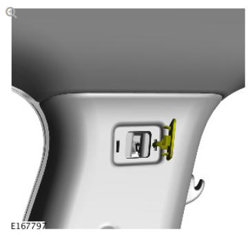 Interior trim and ornamentation 'B' pillar upper trim panel (G1785129) removal and installation