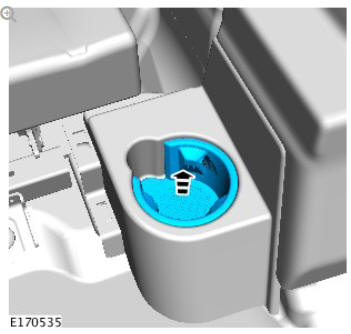 Rear safety belt retractor (G1809589) removal and installation