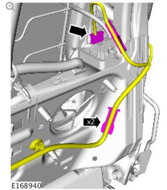 Lumbar assembly - vehicles with - power seats (G1780414) removal and installation