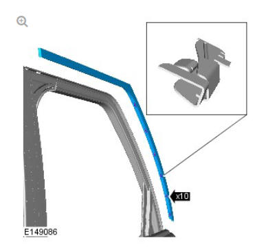 Body closures front door (G1785716) removal and installation