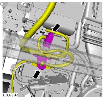 Front row seat cushion blower (G1780402) removal and installation