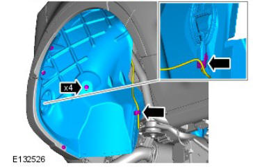 Body closures fuel filler door assembly (G1393672) removal and installation