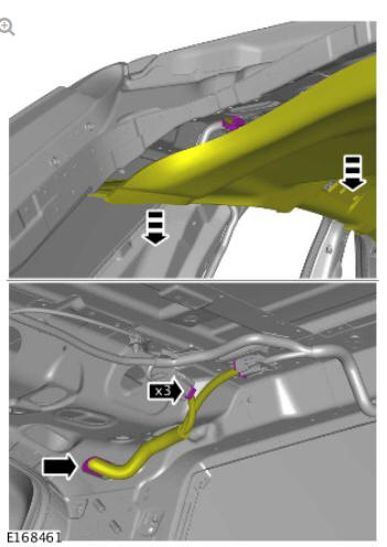 Body closures liftgate (G1785717) removal and installation
