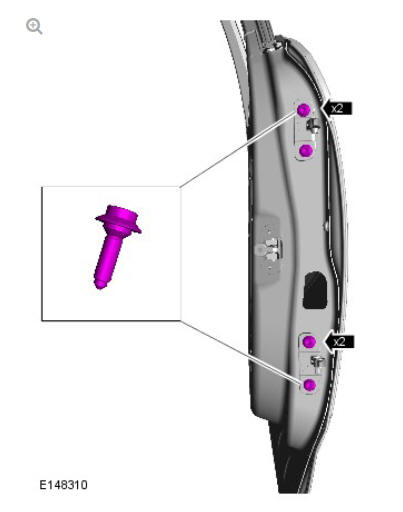 Body closures front door (G1785716) removal and installation