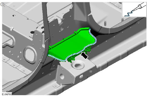 Side panel sheet metal repairs rocker panel and B pillar inner (G1770926) - Installation