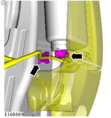 Front row seat backrest cover - vehicles with- power seats (G1780396) removal and installation