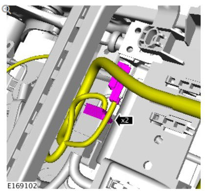 Front seat height adjustment motor (G1780406) removal and installation