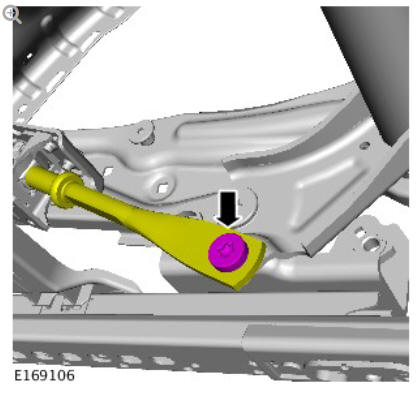 Front seat height adjustment motor (G1780406) removal and installation