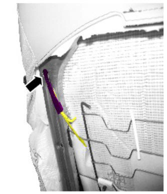 Lumbar assembly - vehicles with - power seats (G1780414) removal and installation