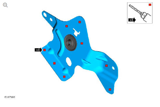 Rear end sheet metal repairs rear wheelhouse outer (G1770944) - Installation