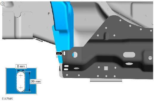 Rear end sheet metal repairs rear wheelhouse outer (G1770944) - Installation