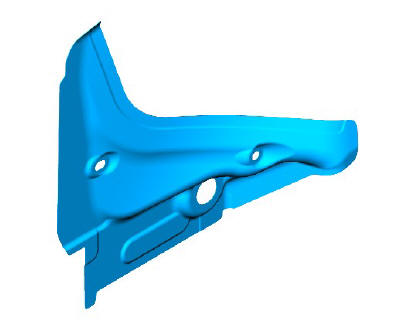 Rear end sheet metal repairs quarter panel lower extension (G1771164) removal and installation