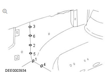 Correct tack welding sequence