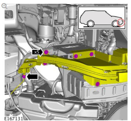 Front armature (G1780370) removal and installation