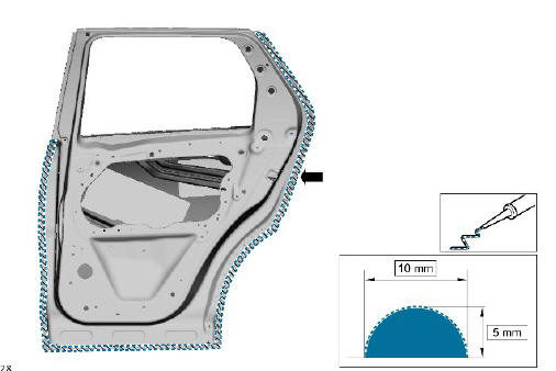 Body closure  noise vibration and harshness sealing