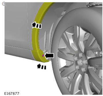 Exterior trim and ornamentation rocker panel moulding (G1785265) removal and installation