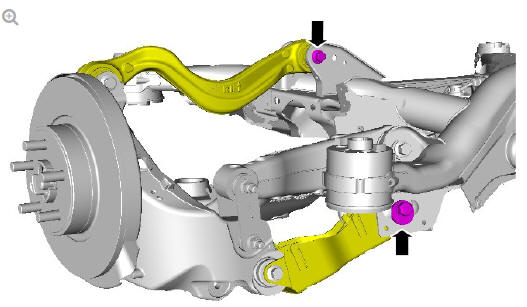 Uni-body, subframe and mounting system rear subframe - FWD (G1799046) - Installation