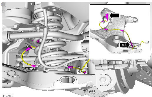 Uni-body, subframe and mounting system rear subframe - FWD (G1799046) - Installation