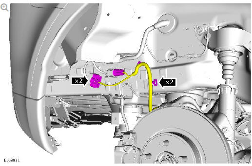 Uni-body, subframe and mounting system rear subframe - FWD (G1799046) - Installation