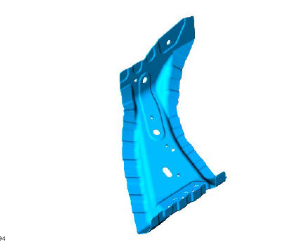 Front end sheet metal repairs fender apron lower panel (G1775678) - Removal