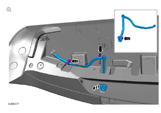 Exterior trim and ornamentation rear spoiler (G1791772) - Installation