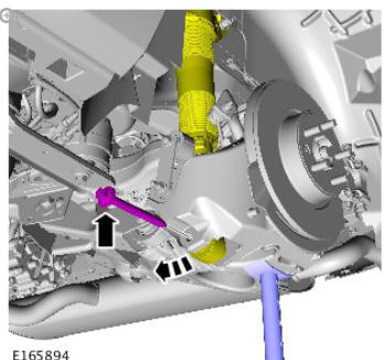 Uni-body, subframe and mounting system rear subframe - FWD (G1799046) - Removal