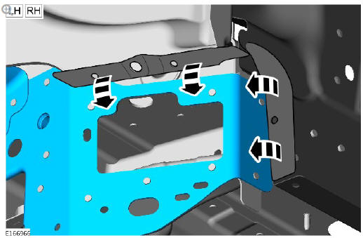 Rear end sheet metal repairs back panel outer (G1770946) - Installation