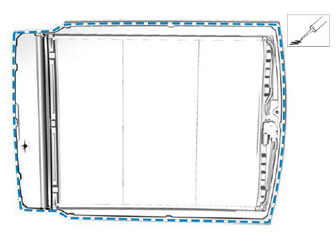 Glass roof panel (G1805062) - Installation