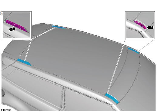 Glass roof panel (G1805062) - Installation