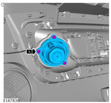 Interior trim and ornamentation rear door trim panel (G1785134) removal and installation
