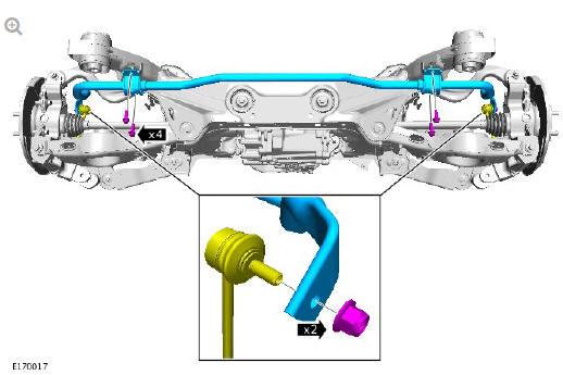 Uni-body, subframe and mounting system rear subframe - AWD (G1779461) - Installation