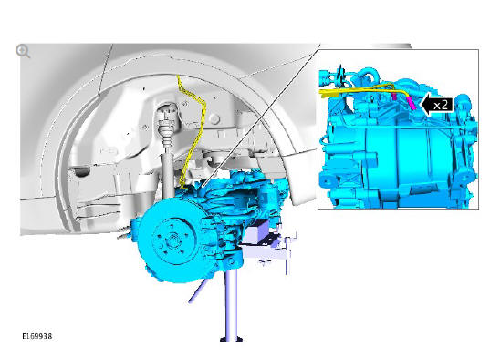 Uni-body, subframe and mounting system rear subframe - AWD (G1779461) - Installation