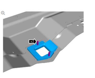 Front end body panels hood latch panel (G1780781) removal and installation