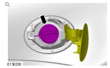 Body closures fuel filler door assembly (G1393672) removal and installation