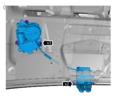 Body closures liftgate (G1785717) removal and installation