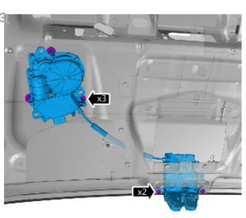 Body closures liftgate (G1785717) removal and installation