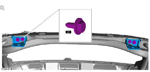 Body closures liftgate (G1785717) removal and installation