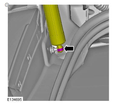 Body closures liftgate (G1785717) removal and installation