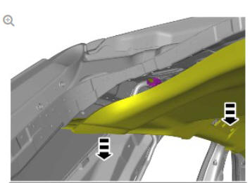 Body closures liftgate (G1785717) removal and installation