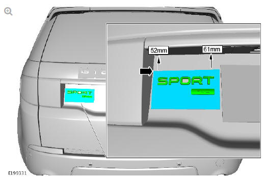Body closures liftgate (G1785717) removal and installation