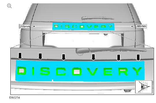 Body closures liftgate (G1785717) removal and installation