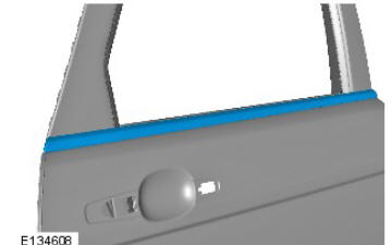 Body closures rear door (G1785718) removal and installation