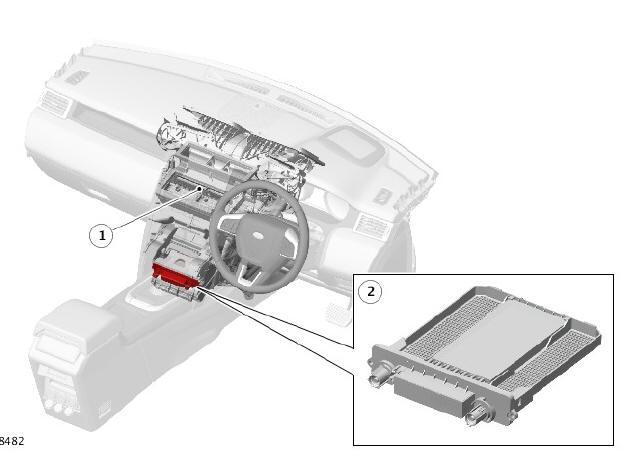 Auxiliary climate control electric booster heater