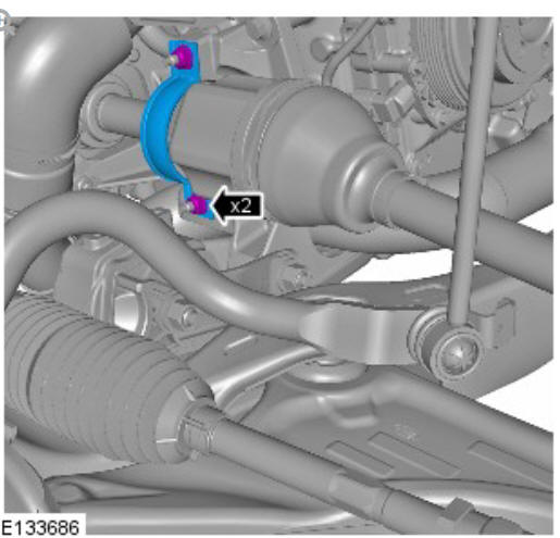 Front drive halfshafts front right halfshaft - RHD awd_lhd awd (G1794495) - Removal 