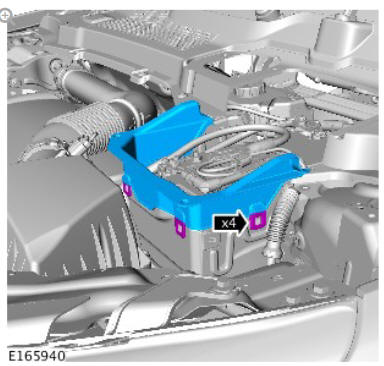 Battery (G1774714) removal and installation