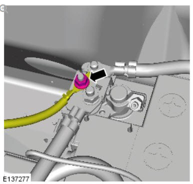 Battery (G1774714) removal and installation