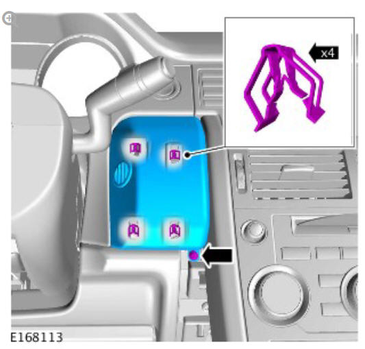 Steering column switches ignition switch (G1774960) removal and installation