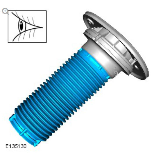 Front suspension front shock absorber (G1779642) - Installation