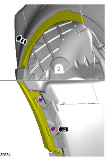 Auxiliary climate control evaporator and blower motor assembly (G1817039) removal and installation
