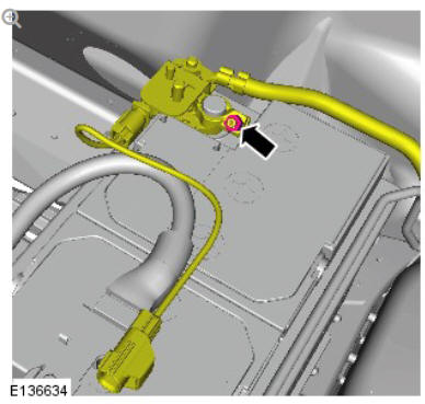 Battery (G1774714) removal and installation